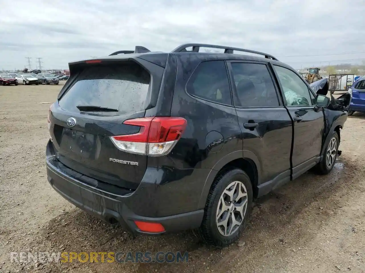 3 Photograph of a damaged car JF2SKAEC7PH410853 SUBARU FORESTER 2023