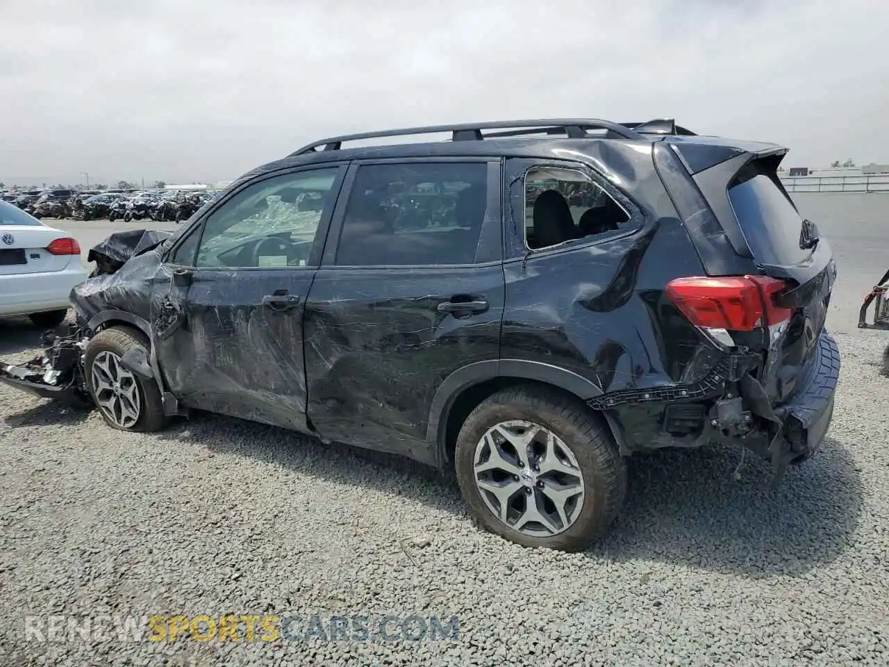 2 Photograph of a damaged car JF2SKAEC7PH417348 SUBARU FORESTER 2023