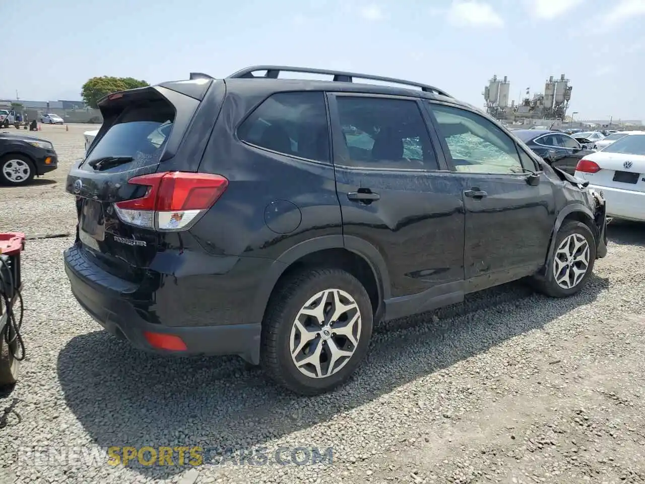 3 Photograph of a damaged car JF2SKAEC7PH417348 SUBARU FORESTER 2023
