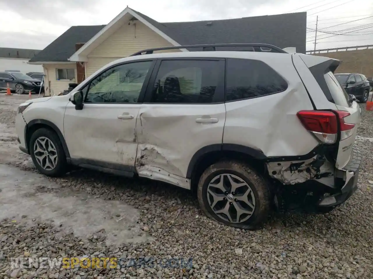2 Photograph of a damaged car JF2SKAEC7PH474987 SUBARU FORESTER 2023