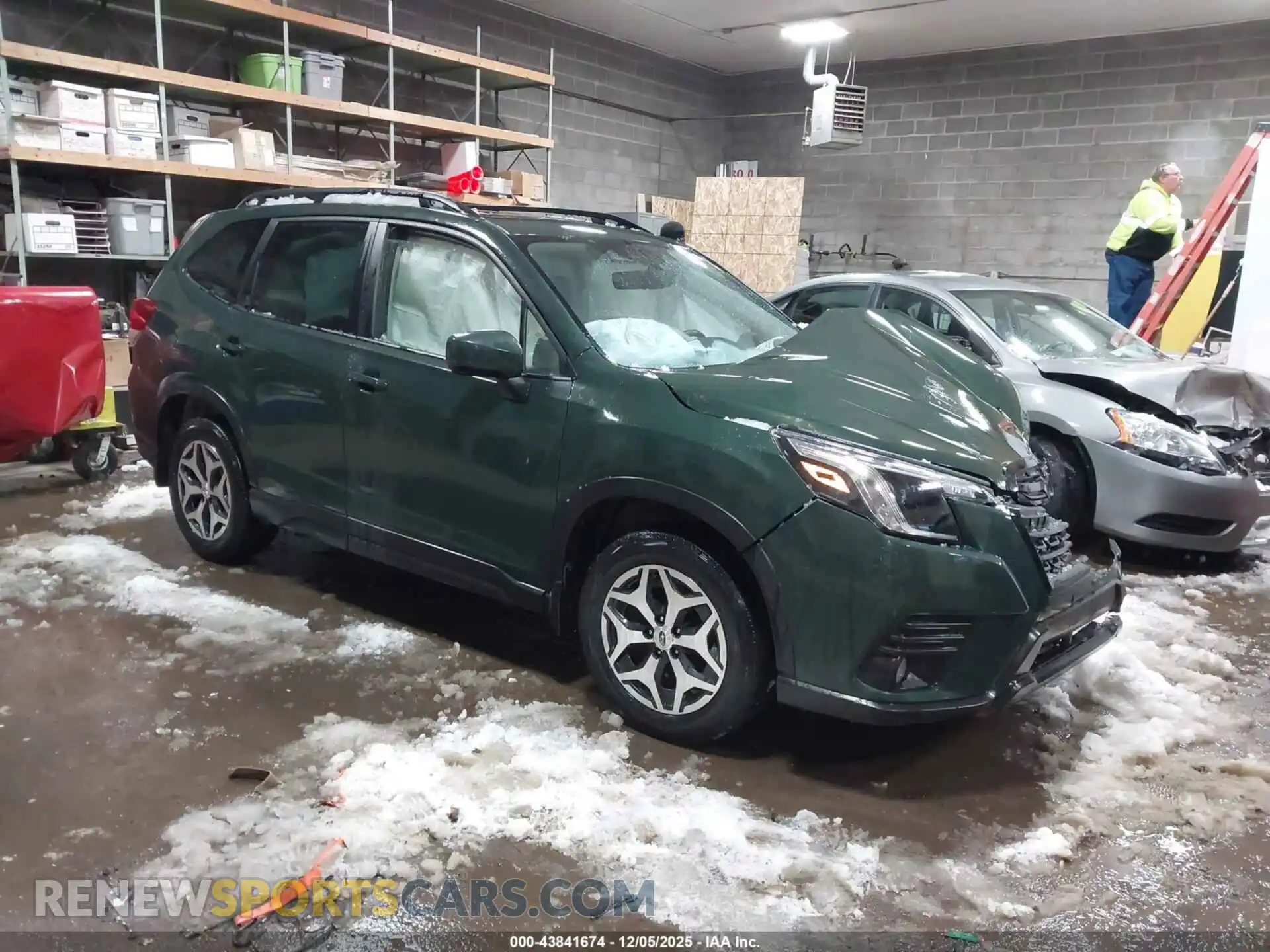 1 Photograph of a damaged car JF2SKAEC7PH538994 SUBARU FORESTER 2023