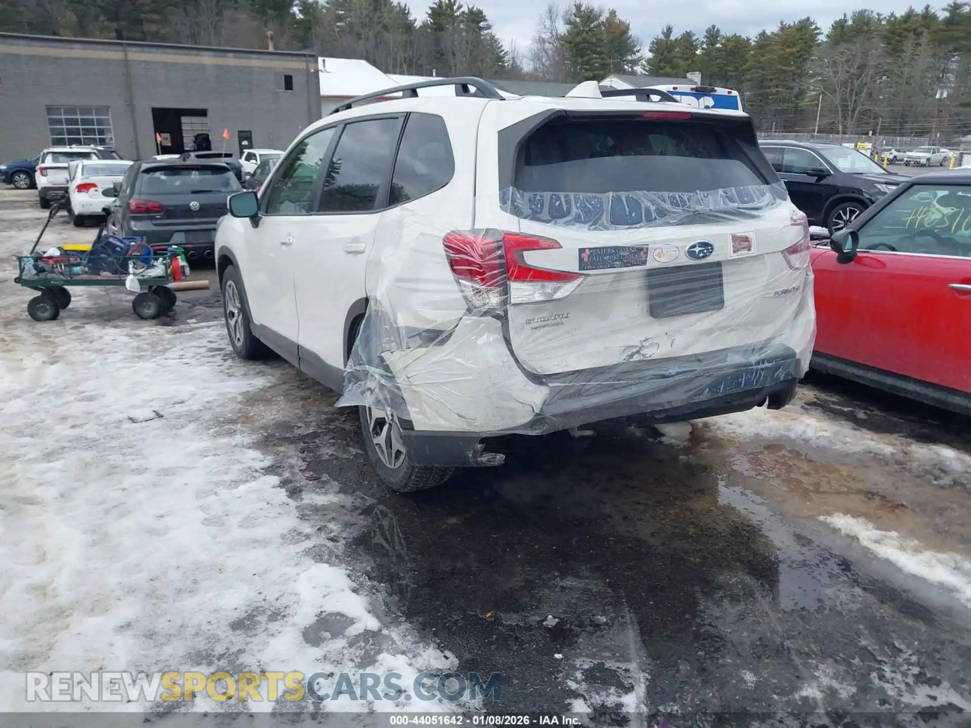 3 Photograph of a damaged car JF2SKAEC8PH453484 SUBARU FORESTER 2023