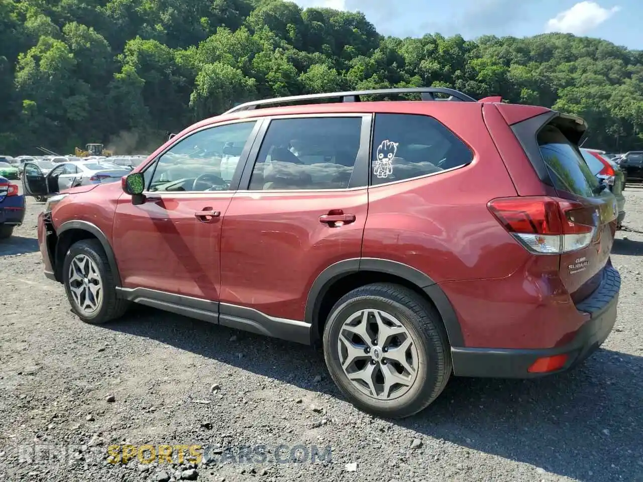 2 Photograph of a damaged car JF2SKAEC8PH512288 SUBARU FORESTER 2023