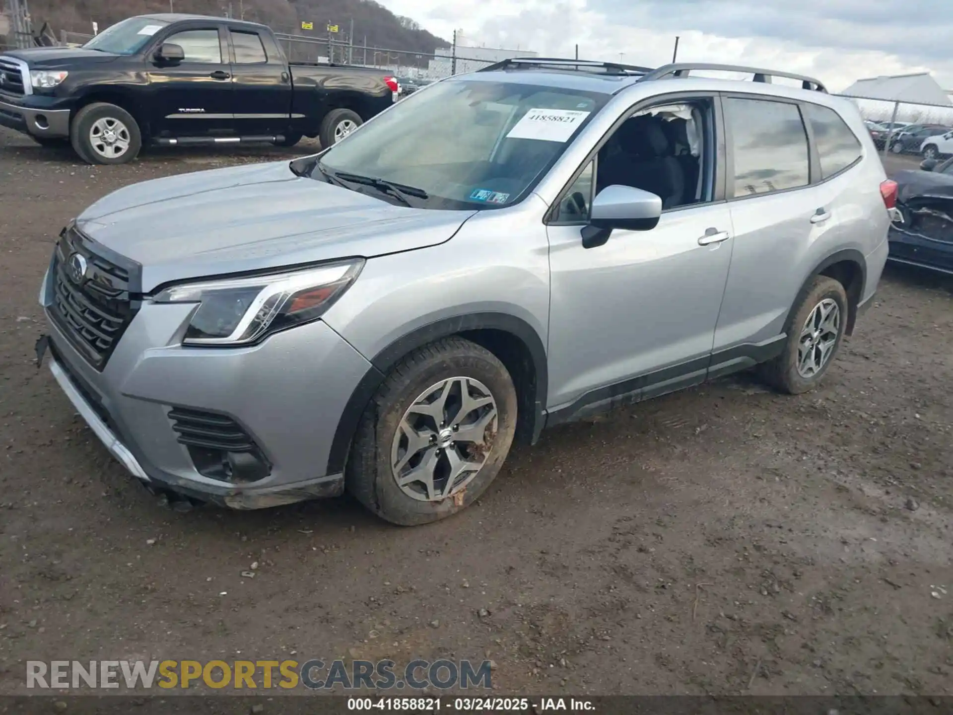 2 Photograph of a damaged car JF2SKAEC8PH518348 SUBARU FORESTER 2023