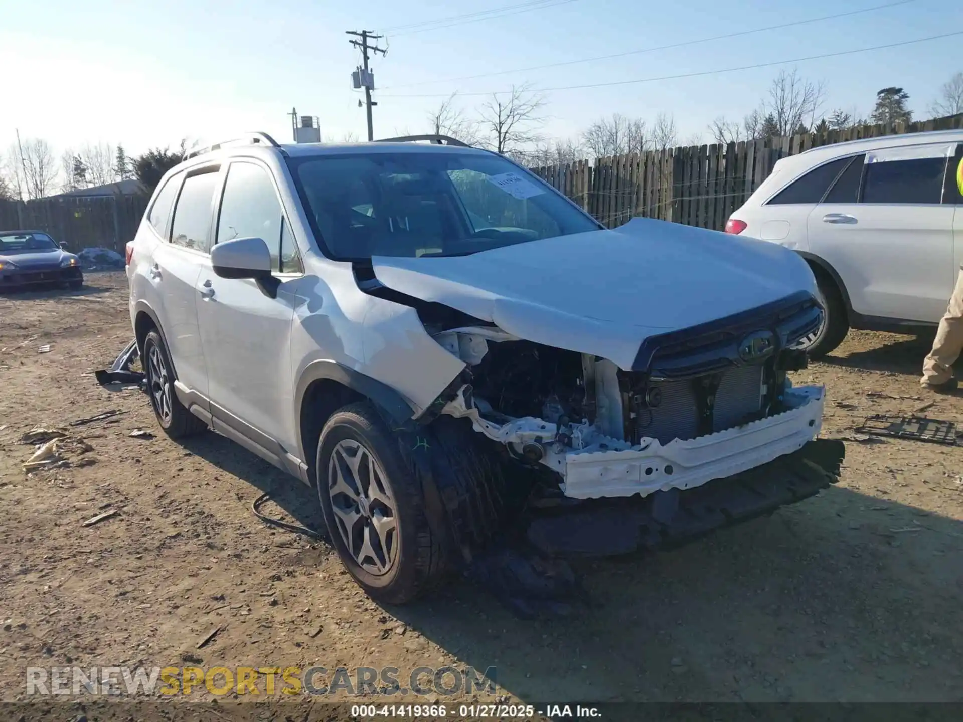 1 Photograph of a damaged car JF2SKAEC8PH550149 SUBARU FORESTER 2023