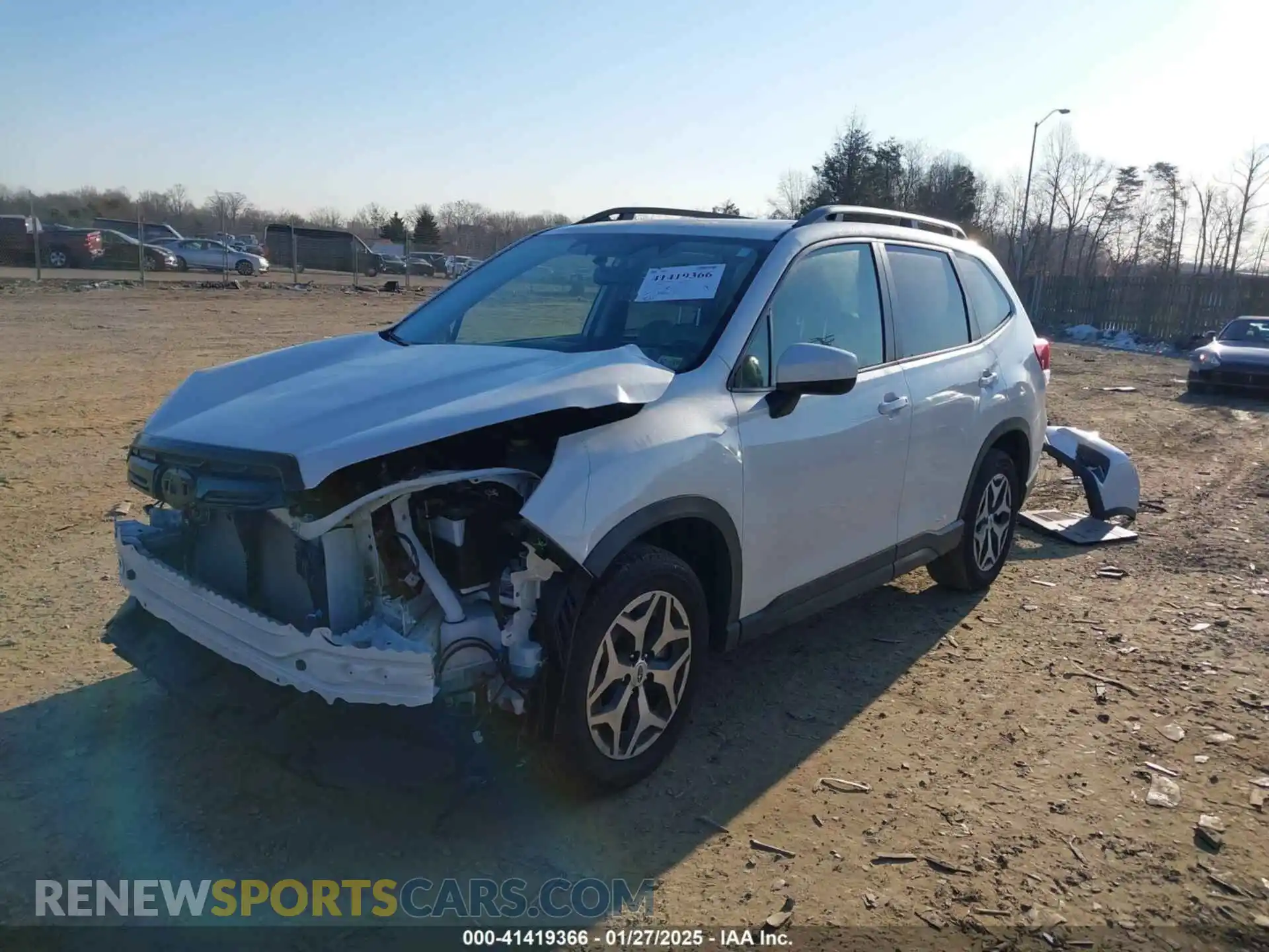 2 Photograph of a damaged car JF2SKAEC8PH550149 SUBARU FORESTER 2023