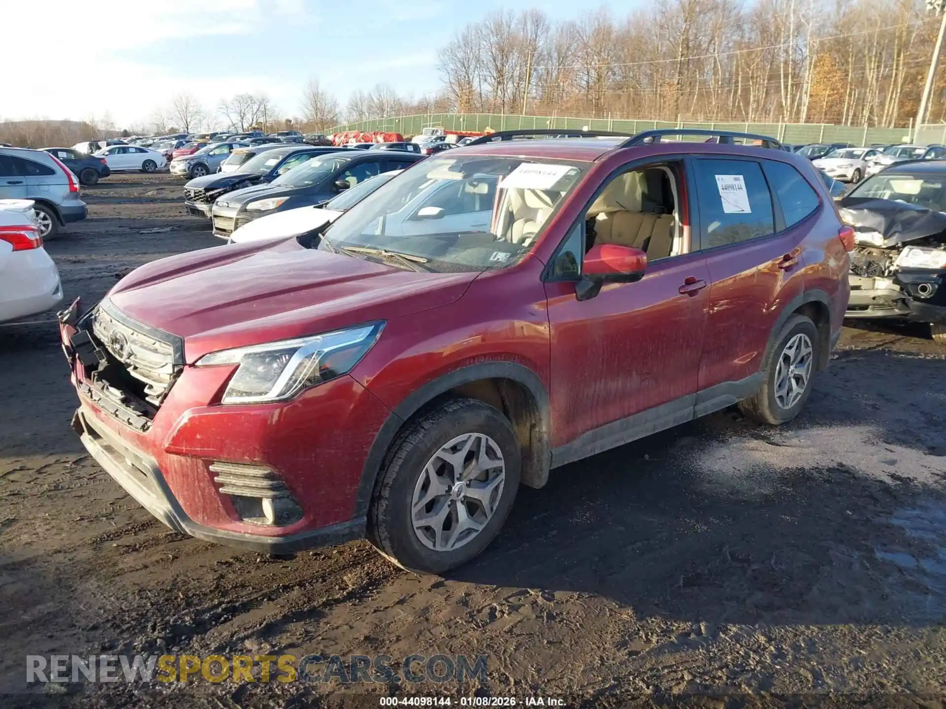 2 Photograph of a damaged car JF2SKAEC9PH498935 SUBARU FORESTER 2023