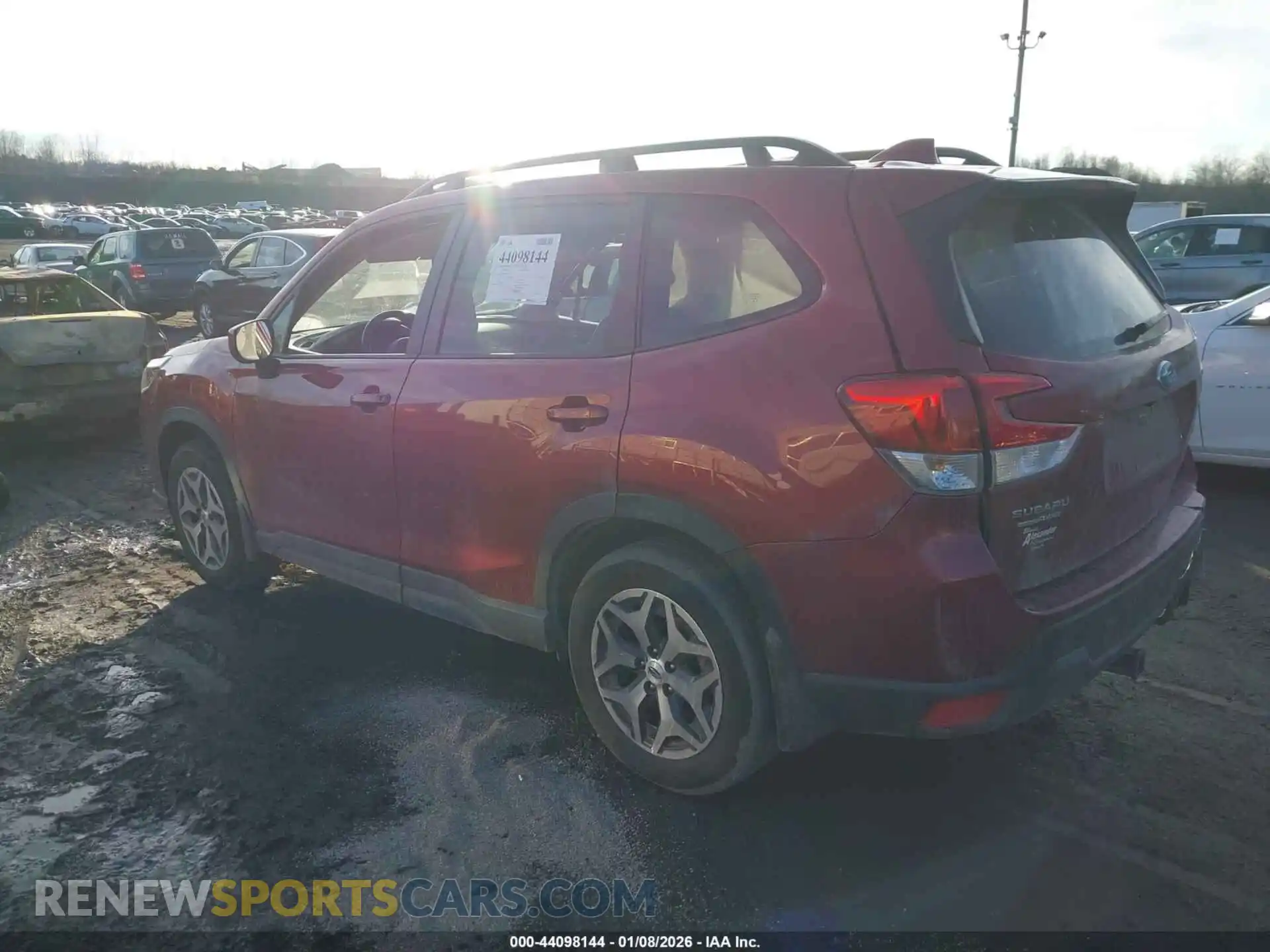 3 Photograph of a damaged car JF2SKAEC9PH498935 SUBARU FORESTER 2023
