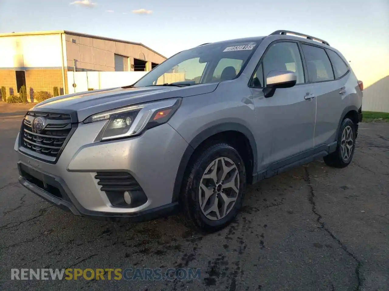 1 Photograph of a damaged car JF2SKAECXPH419272 SUBARU FORESTER 2023