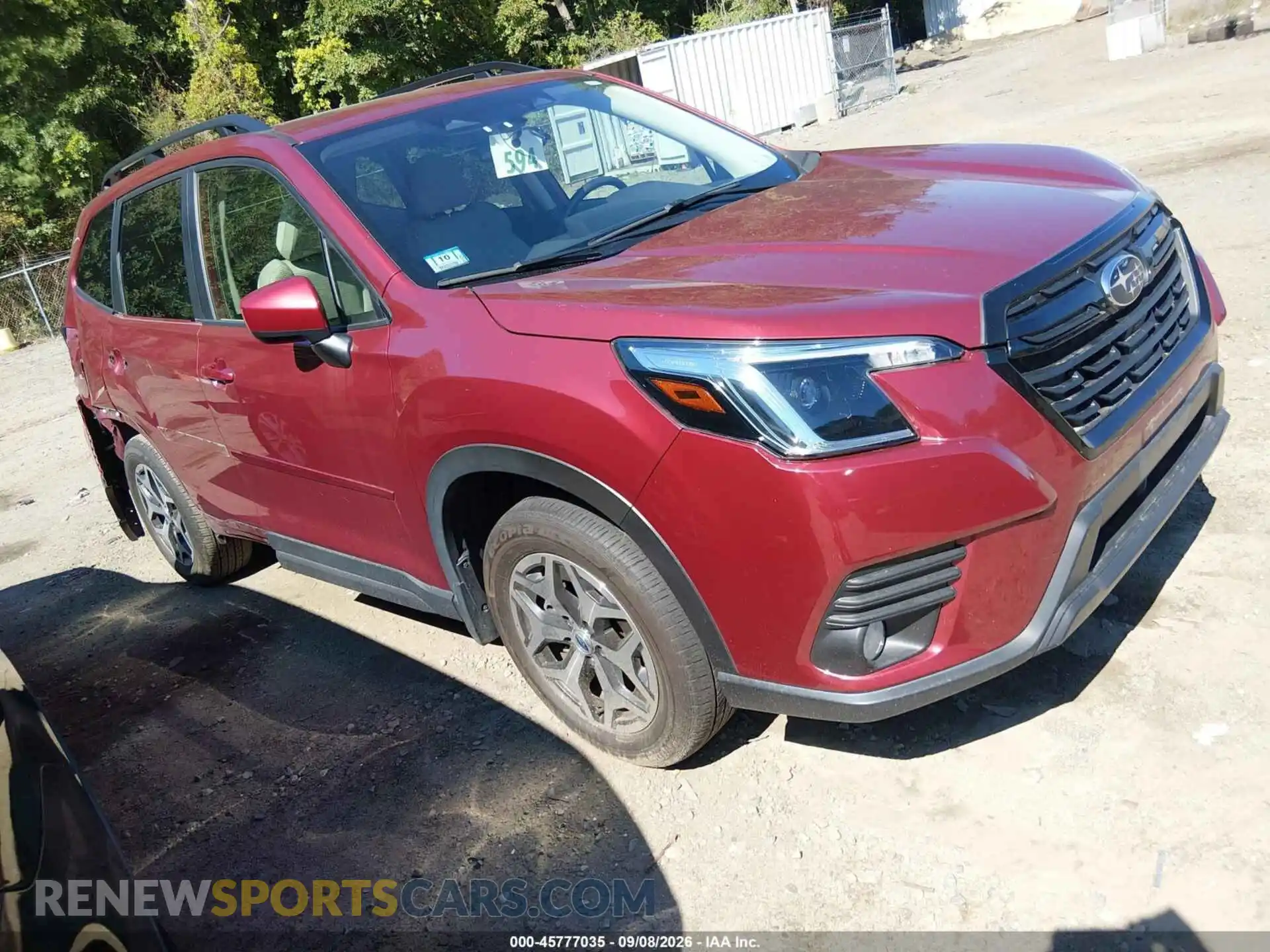 1 Photograph of a damaged car JF2SKAECXPH430711 SUBARU FORESTER 2023