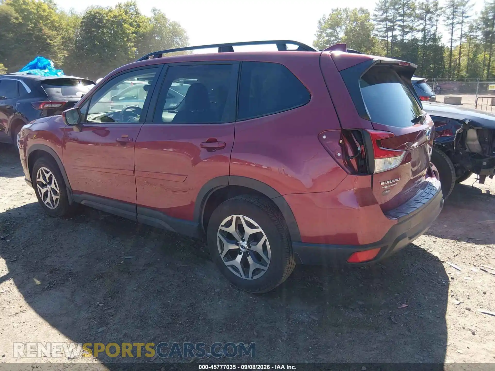 3 Photograph of a damaged car JF2SKAECXPH430711 SUBARU FORESTER 2023