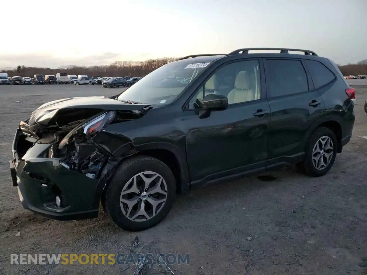 1 Photograph of a damaged car JF2SKAECXPH445242 SUBARU FORESTER 2023