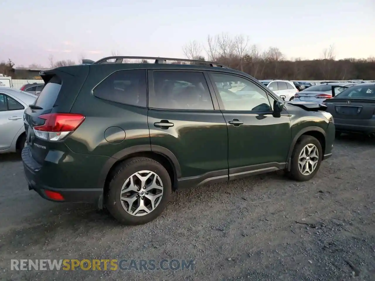 3 Photograph of a damaged car JF2SKAECXPH445242 SUBARU FORESTER 2023