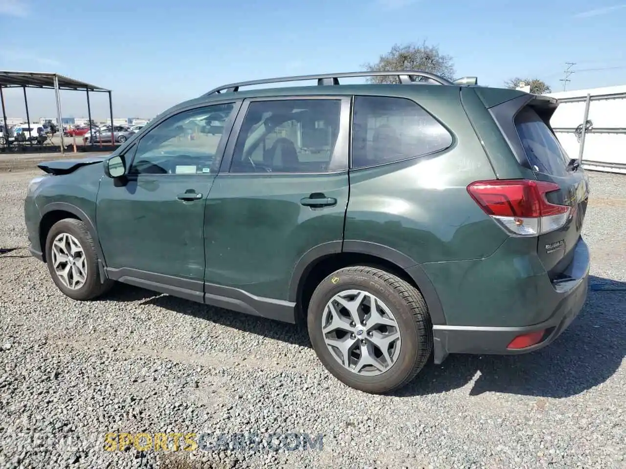 2 Photograph of a damaged car JF2SKAECXPH533143 SUBARU FORESTER 2023