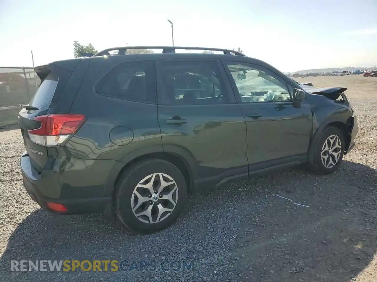 3 Photograph of a damaged car JF2SKAECXPH533143 SUBARU FORESTER 2023