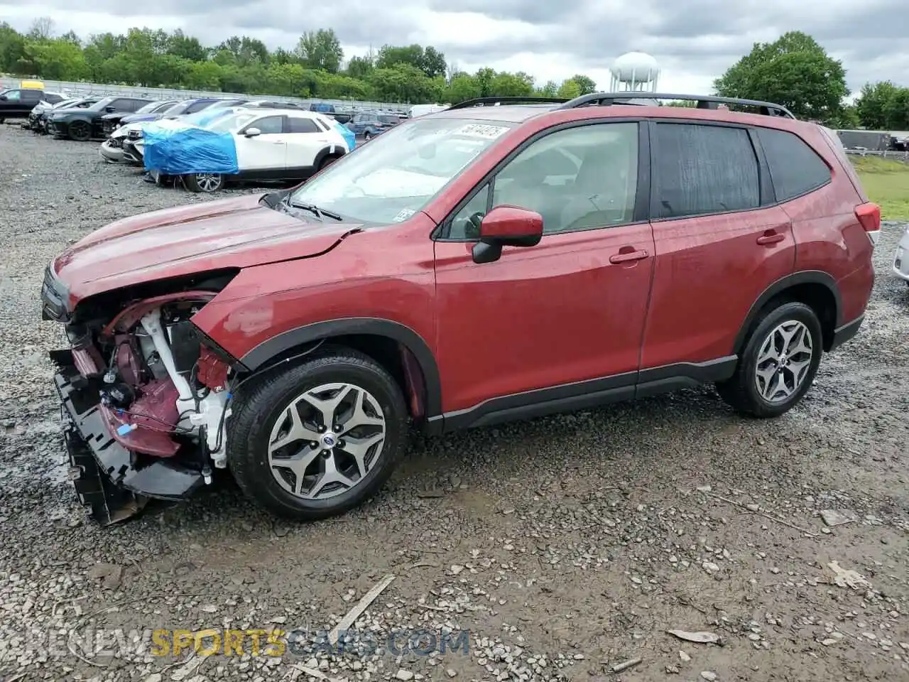 1 fotografías del automóvil dañado JF2SKAECXPH539637 SUBARU FORESTER 2023