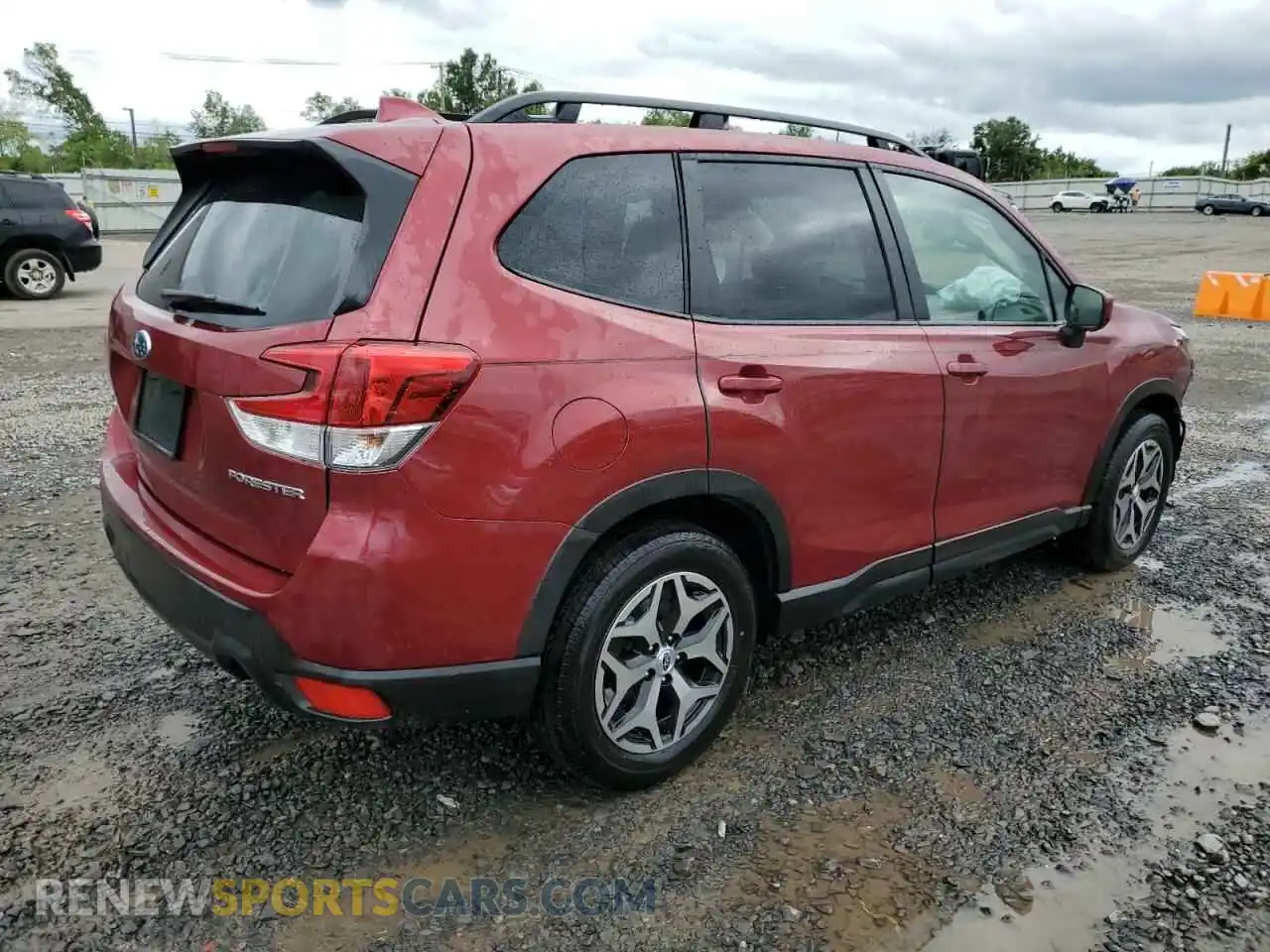3 fotografías del automóvil dañado JF2SKAECXPH539637 SUBARU FORESTER 2023