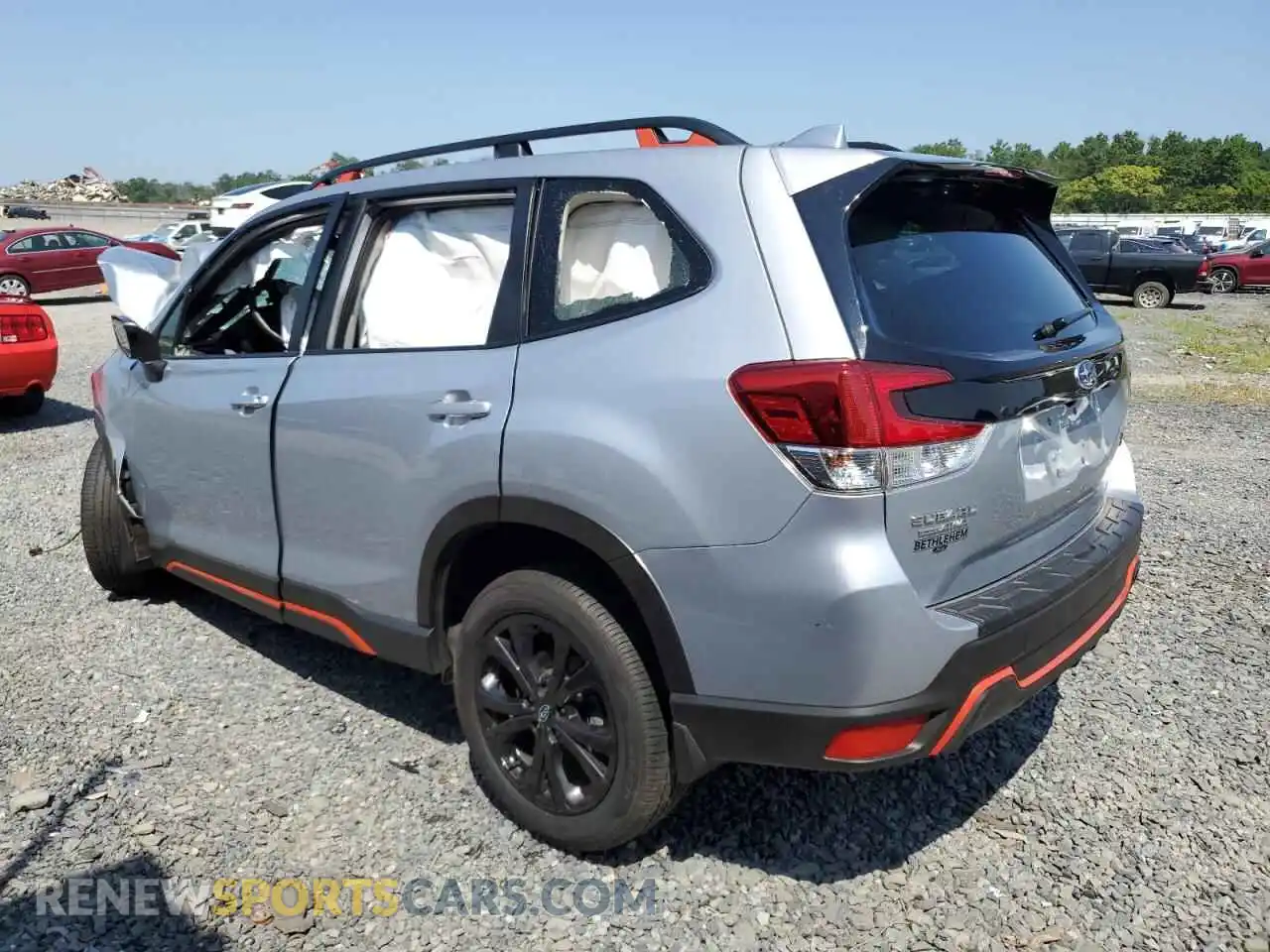 2 Photograph of a damaged car JF2SKAGC0PH453542 SUBARU FORESTER 2023