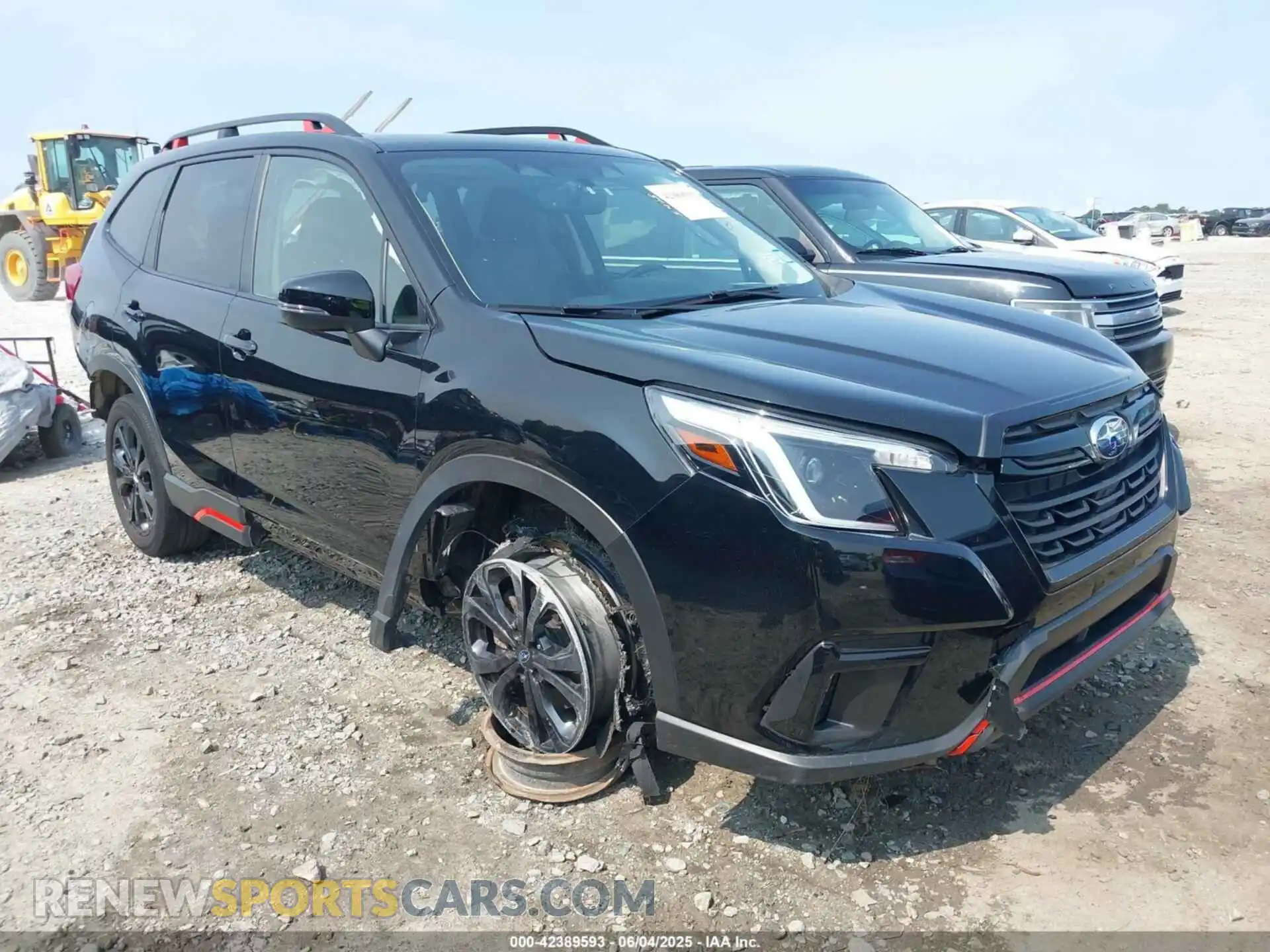 1 Photograph of a damaged car JF2SKAGC0PH538302 SUBARU FORESTER 2023