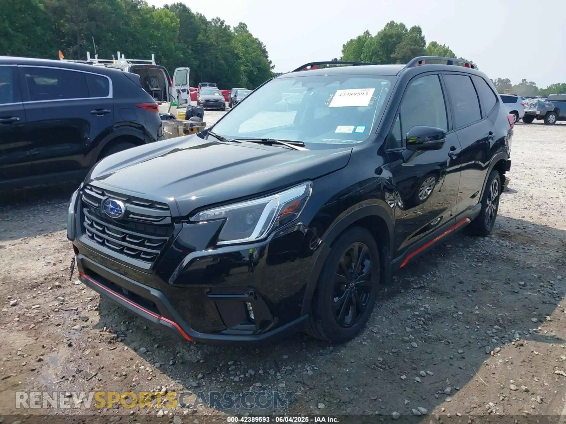 2 Photograph of a damaged car JF2SKAGC0PH538302 SUBARU FORESTER 2023