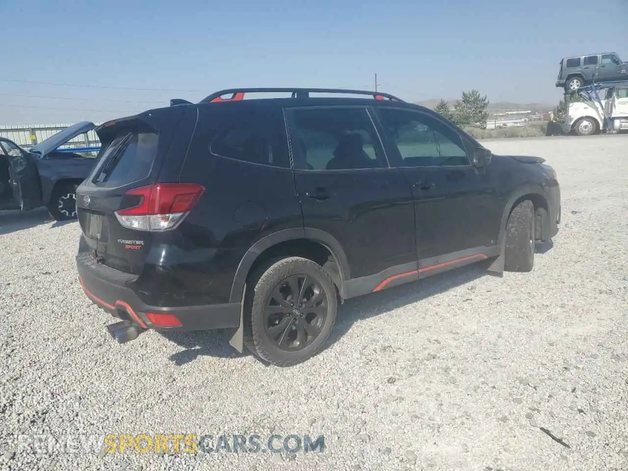 3 Photograph of a damaged car JF2SKAGC4PH433584 SUBARU FORESTER 2023