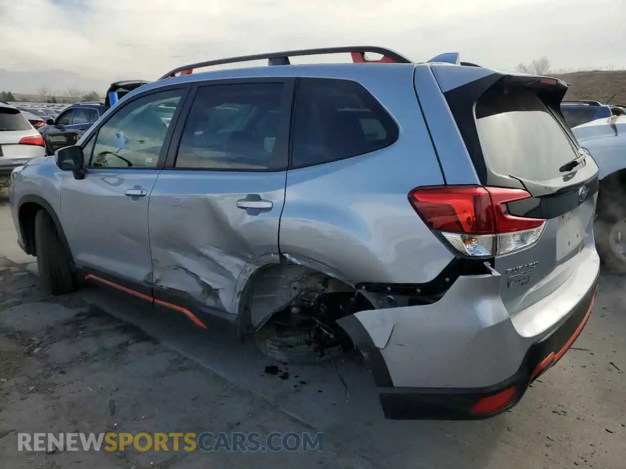 2 Photograph of a damaged car JF2SKAGC6PH510827 SUBARU FORESTER 2023