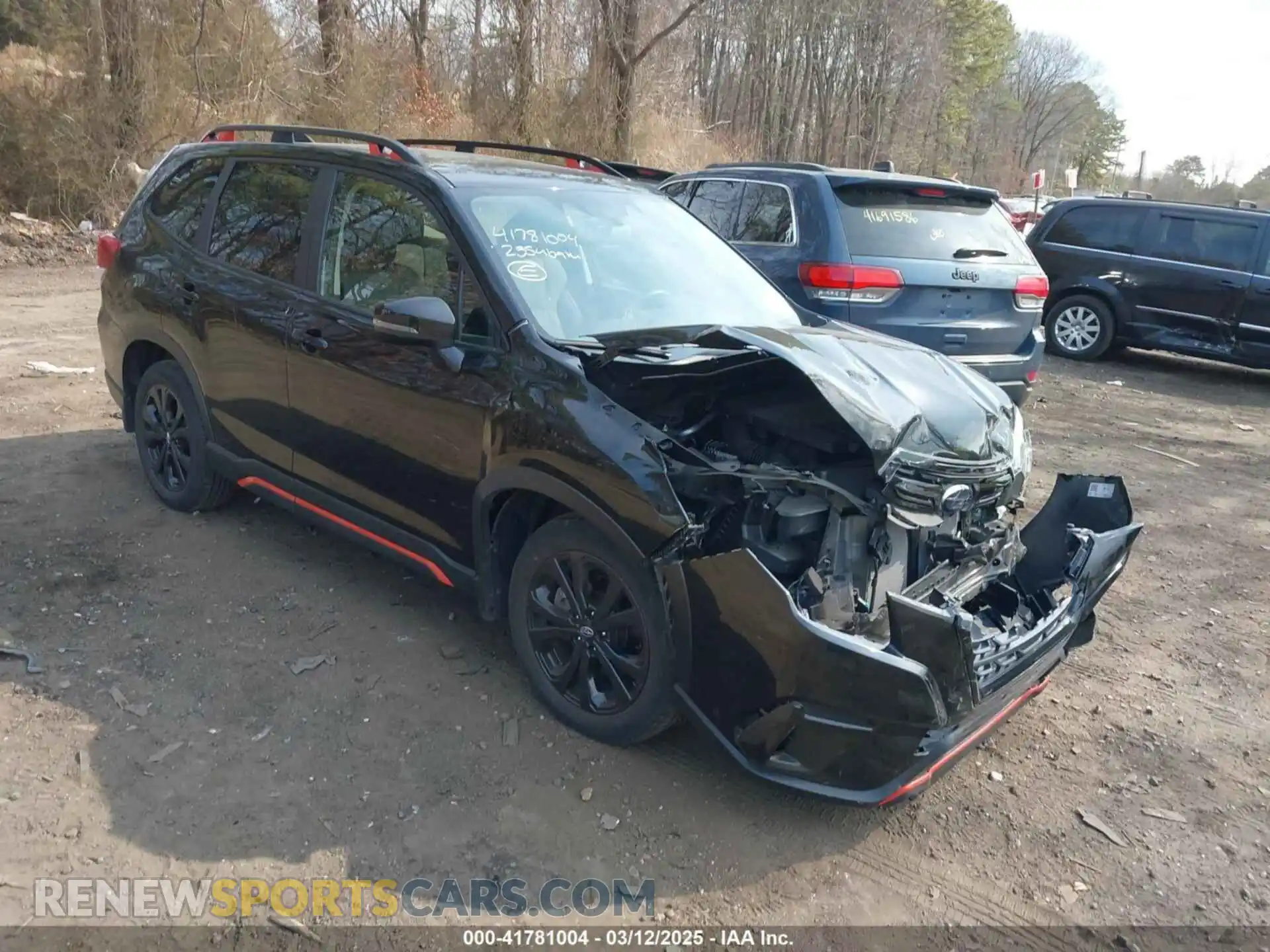 1 fotografías del automóvil dañado JF2SKAJC1PH455065 SUBARU FORESTER 2023