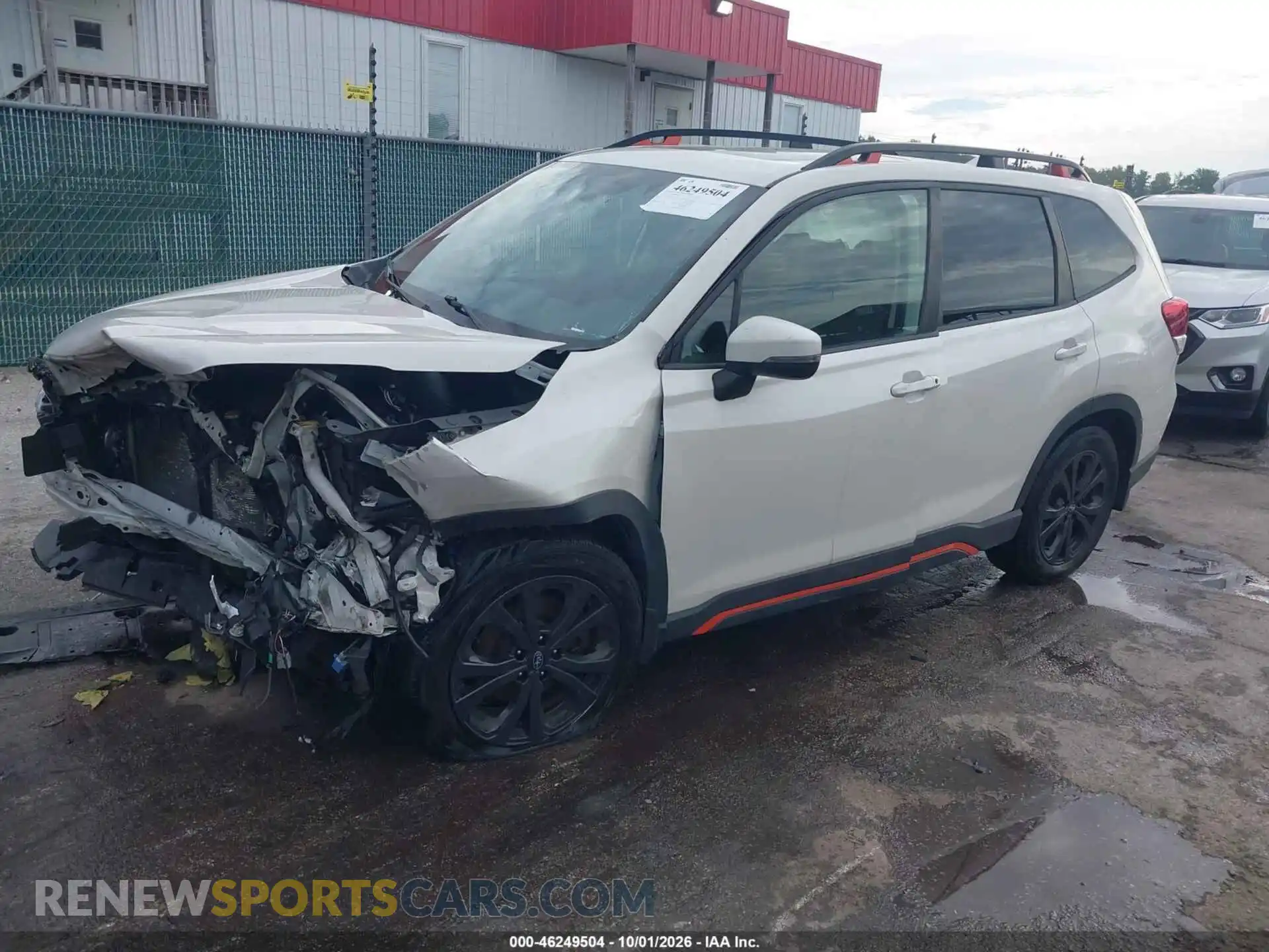 2 Photograph of a damaged car JF2SKAJC3PH408684 SUBARU FORESTER 2023