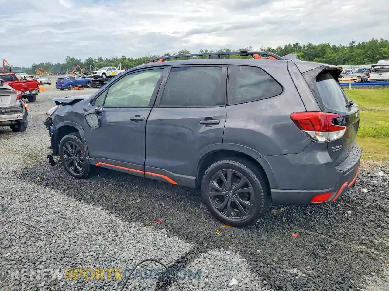 2 Photograph of a damaged car JF2SKAJC3PH450398 SUBARU FORESTER 2023