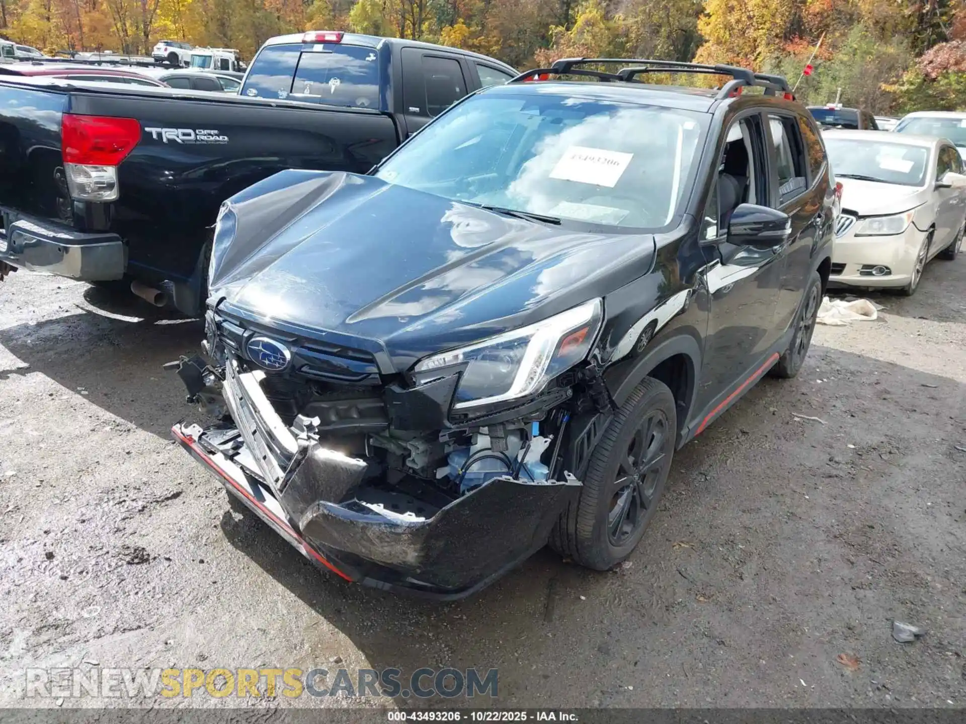 2 Photograph of a damaged car JF2SKAJC3PH549710 SUBARU FORESTER 2023