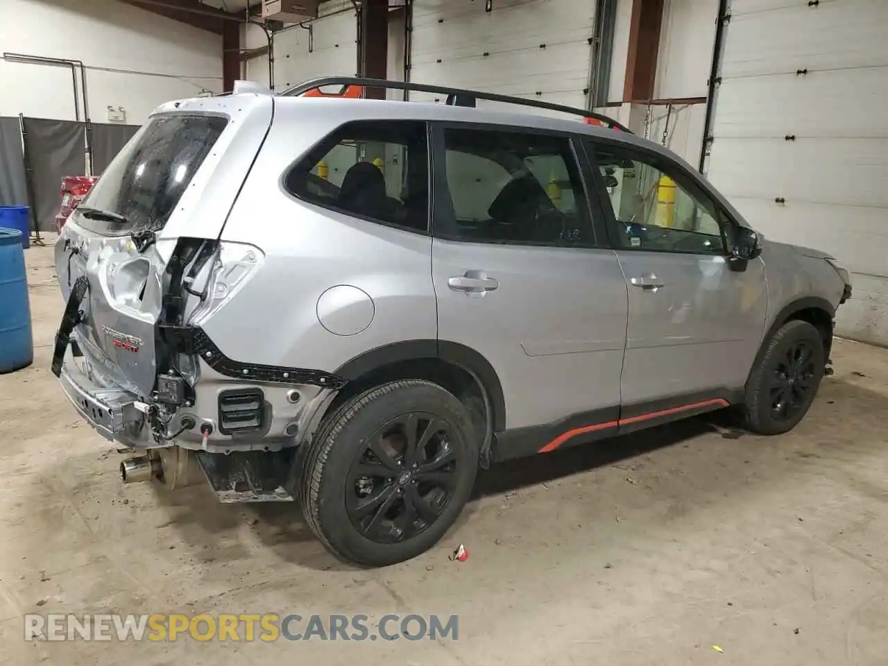 3 Photograph of a damaged car JF2SKAJC4PH532446 SUBARU FORESTER 2023