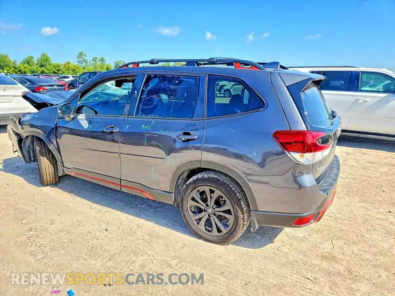 2 Photograph of a damaged car JF2SKAJC5PH447907 SUBARU FORESTER 2023