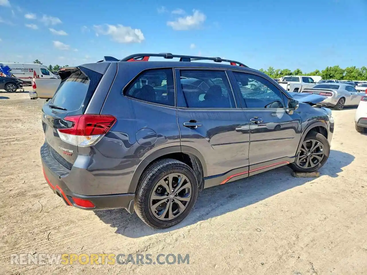 3 Photograph of a damaged car JF2SKAJC5PH447907 SUBARU FORESTER 2023