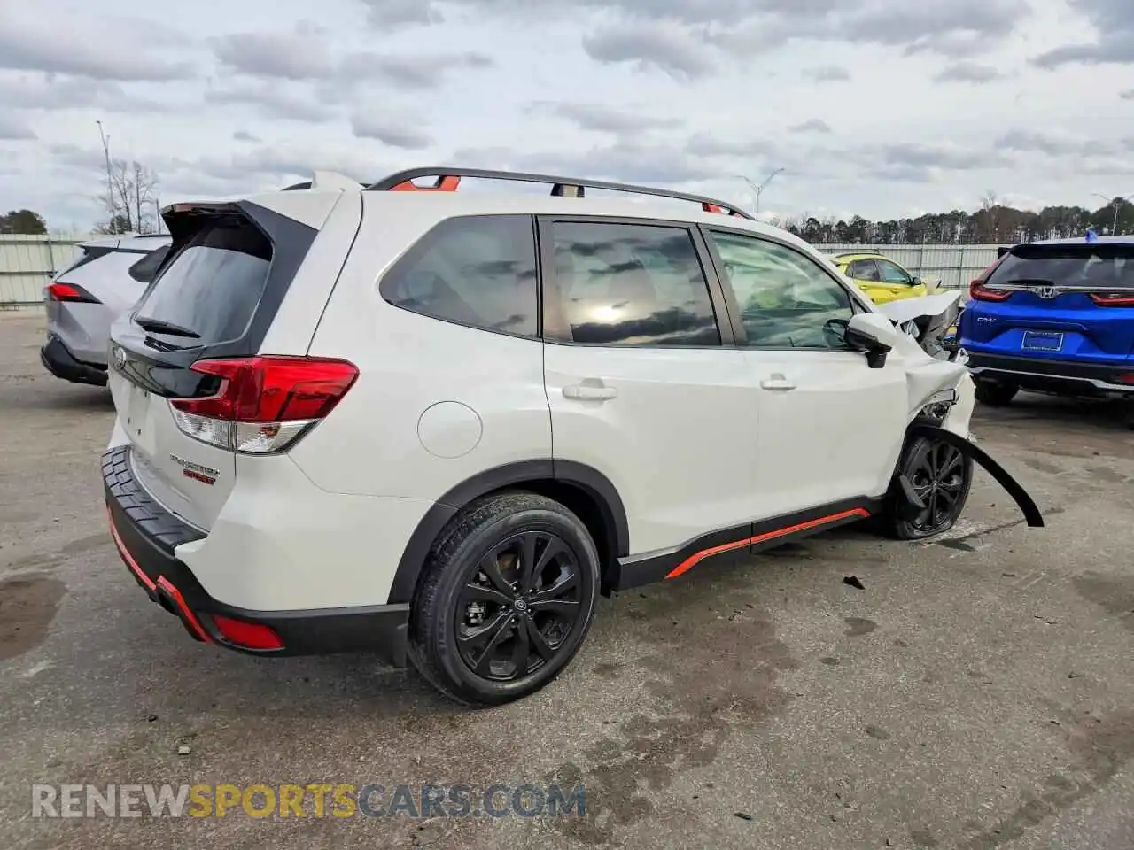 3 Photograph of a damaged car JF2SKAJC7PH517410 SUBARU FORESTER 2023