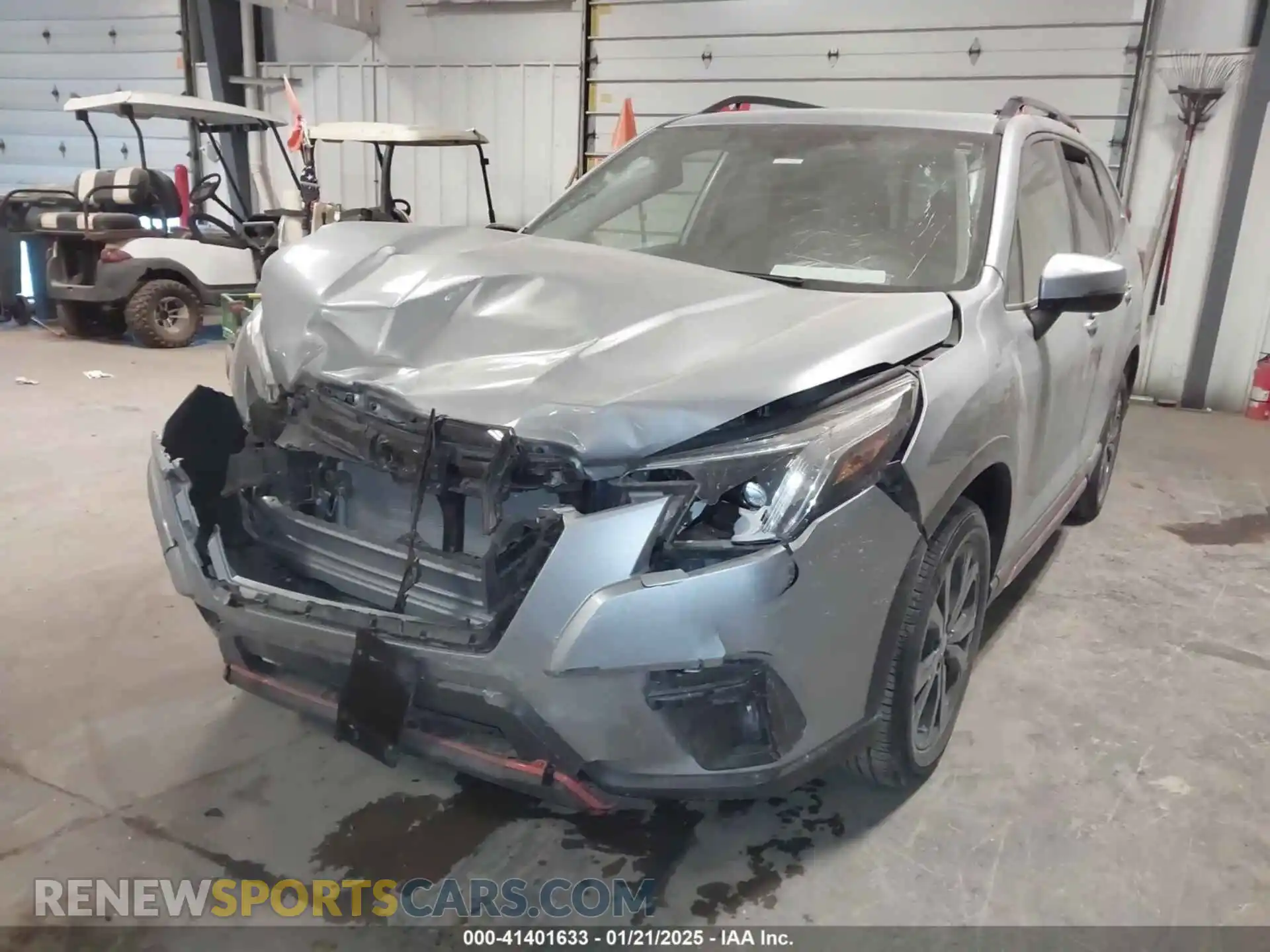 2 Photograph of a damaged car JF2SKAJC8PH498107 SUBARU FORESTER 2023