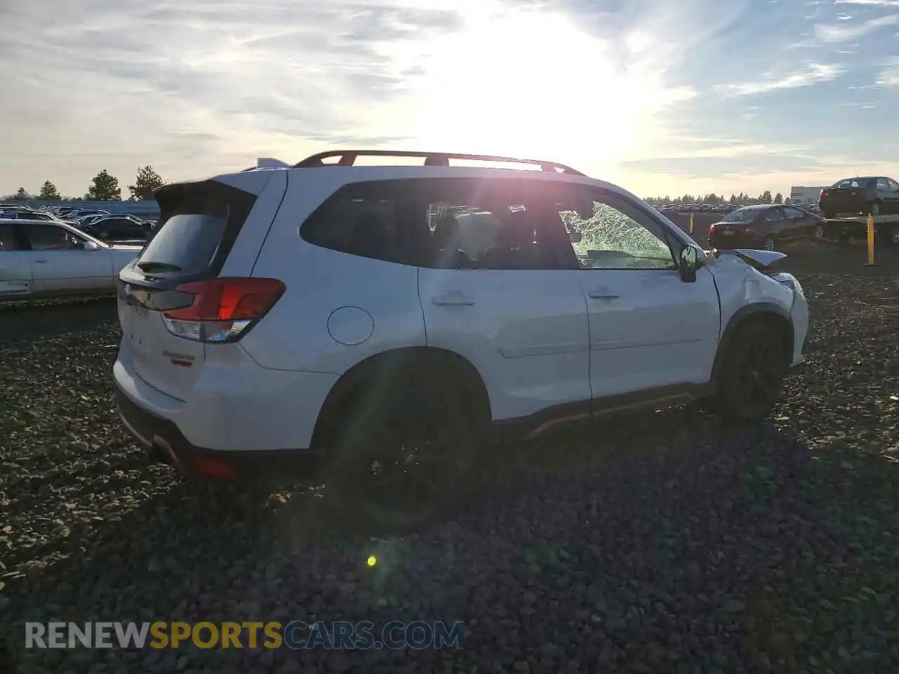 3 Photograph of a damaged car JF2SKAJC8PH513995 SUBARU FORESTER 2023
