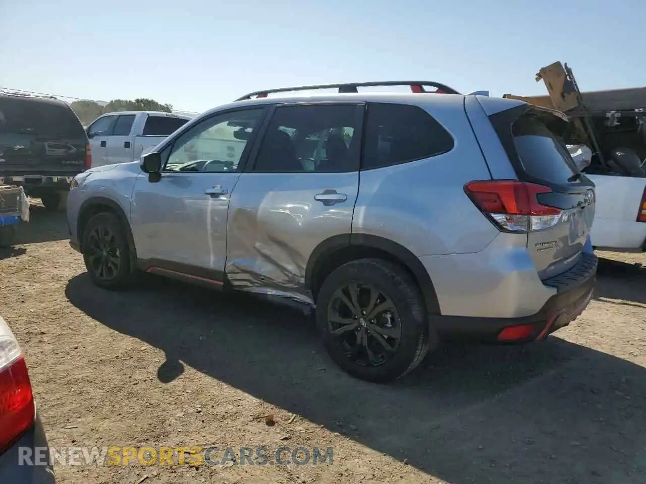2 Photograph of a damaged car JF2SKAJC8PH546995 SUBARU FORESTER 2023