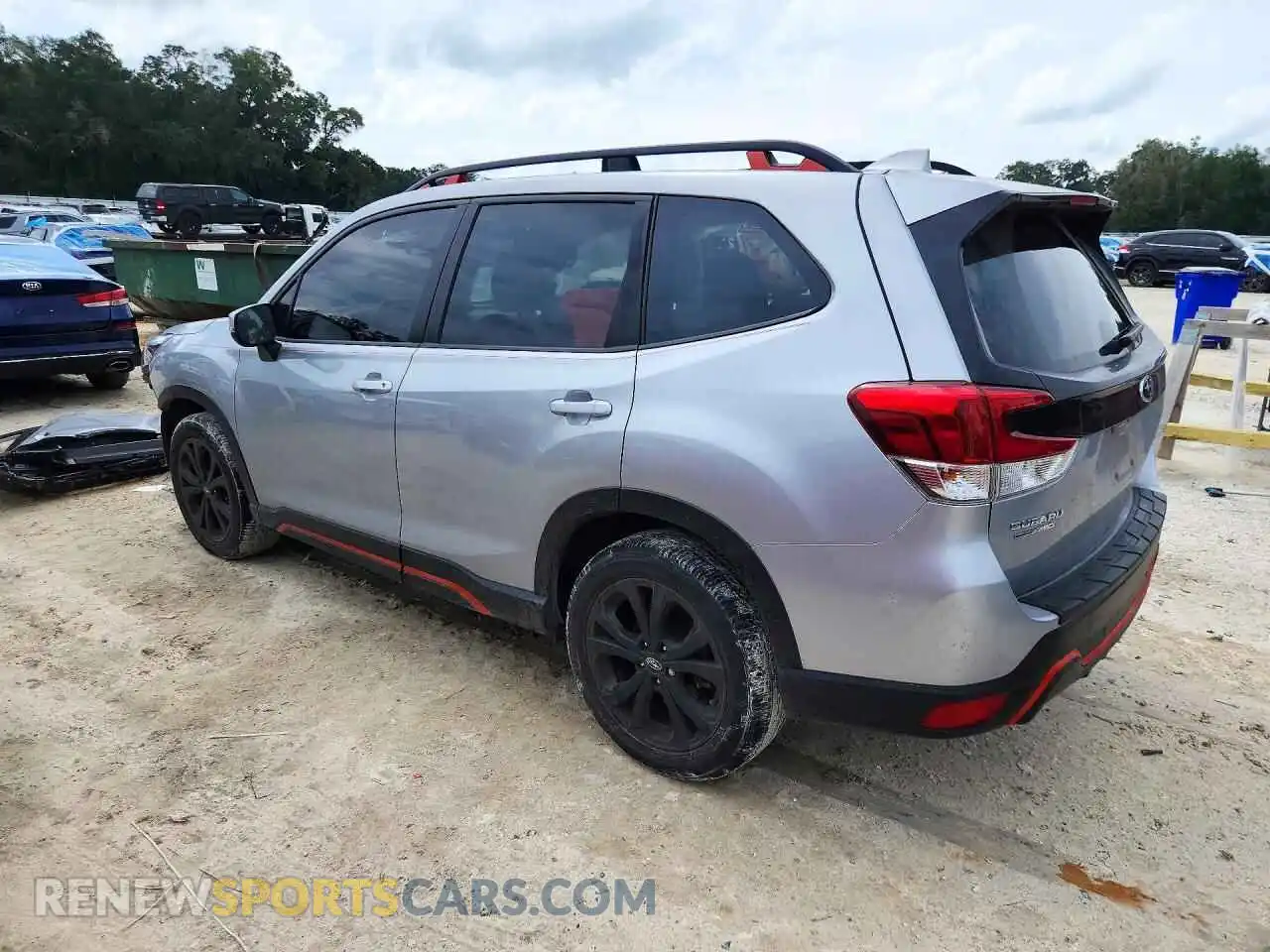 2 Photograph of a damaged car JF2SKAJC9PH481686 SUBARU FORESTER 2023
