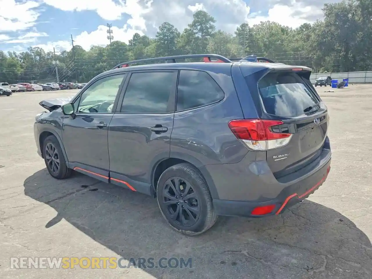 2 Photograph of a damaged car JF2SKAJC9PH548805 SUBARU FORESTER 2023