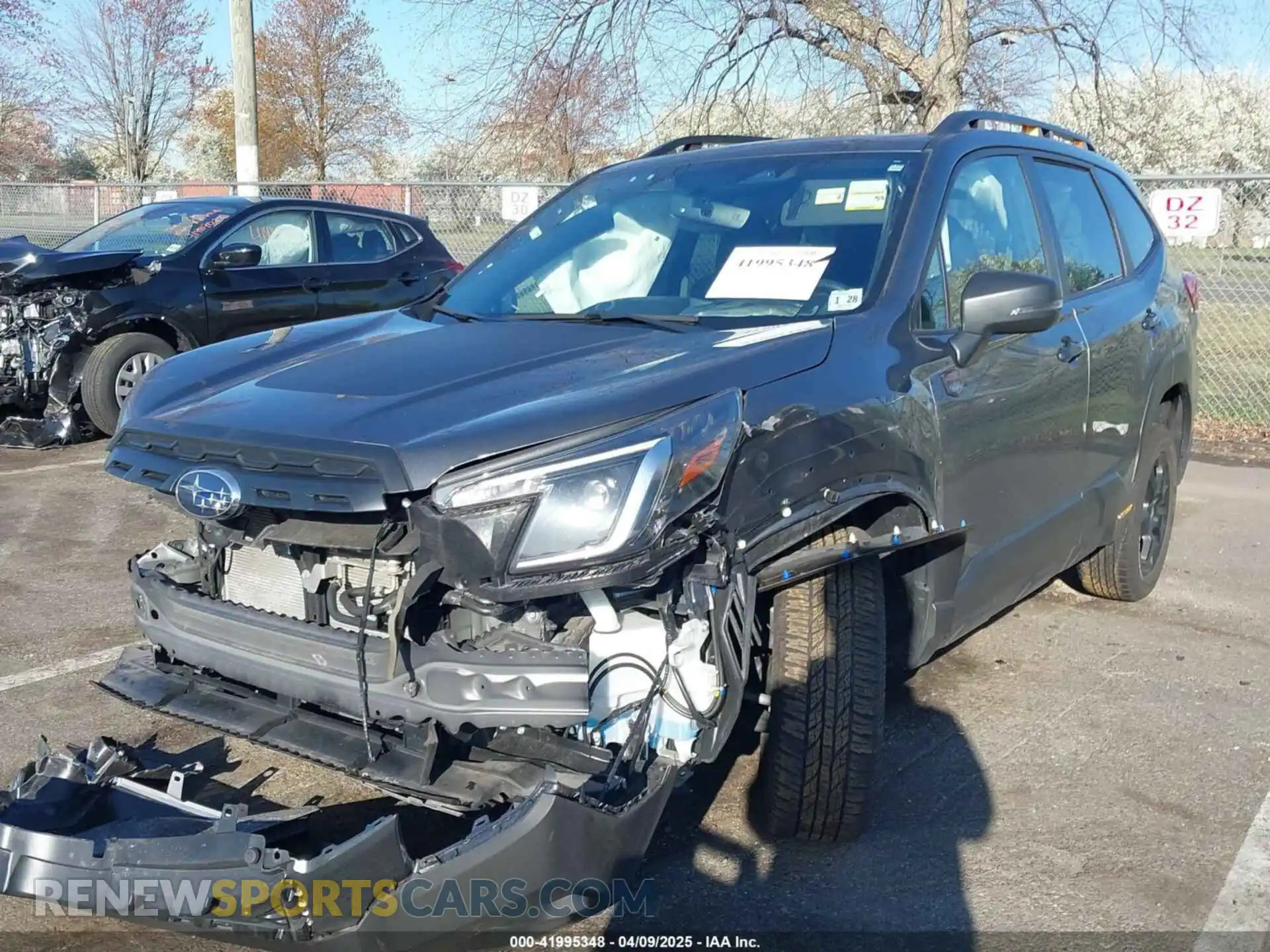2 Photograph of a damaged car JF2SKALC6PH415254 SUBARU FORESTER 2023