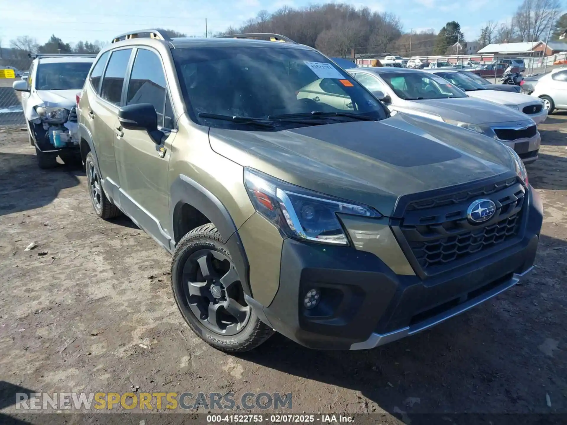 1 Photograph of a damaged car JF2SKALC7PH537427 SUBARU FORESTER 2023