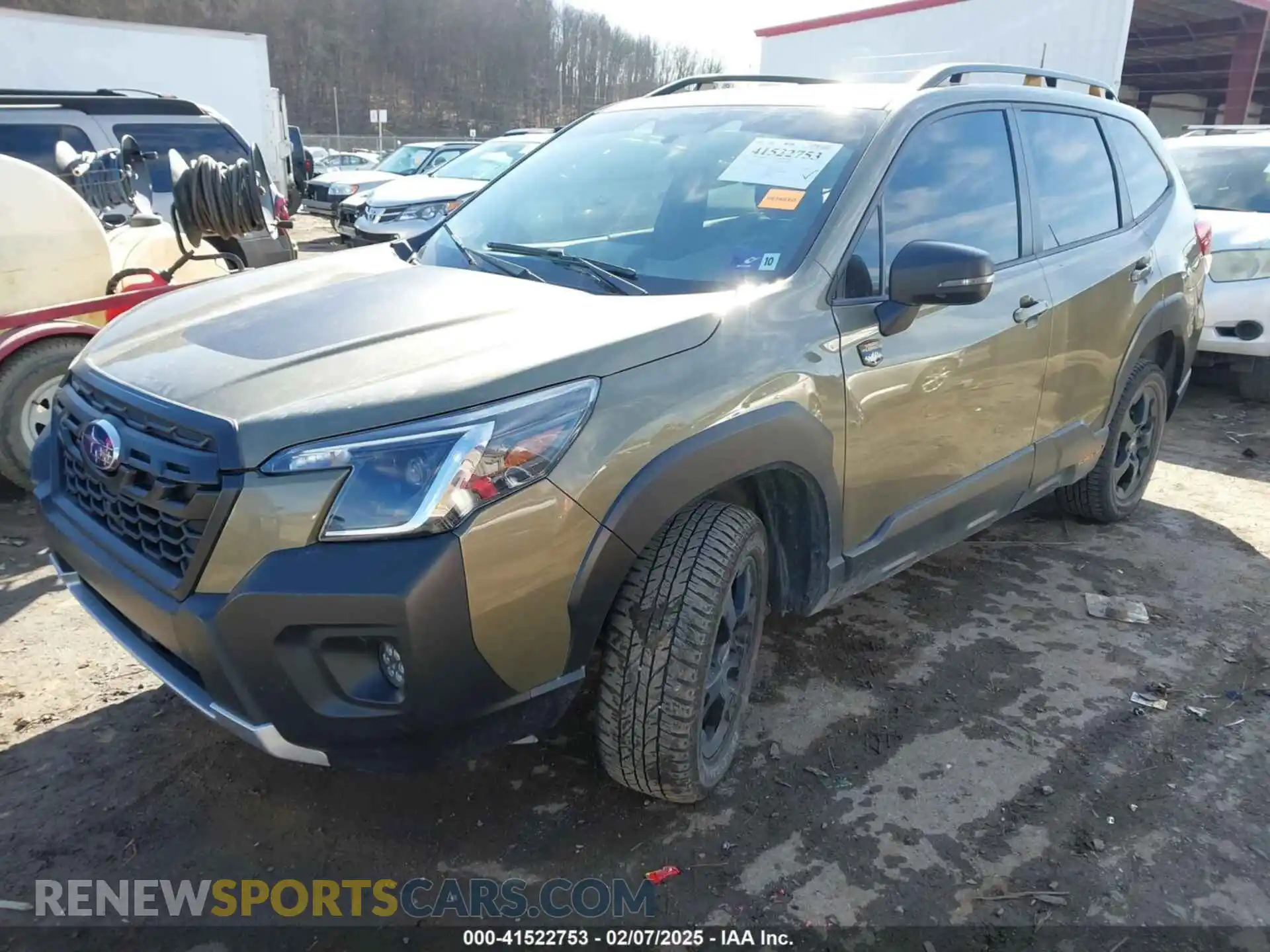 2 Photograph of a damaged car JF2SKALC7PH537427 SUBARU FORESTER 2023
