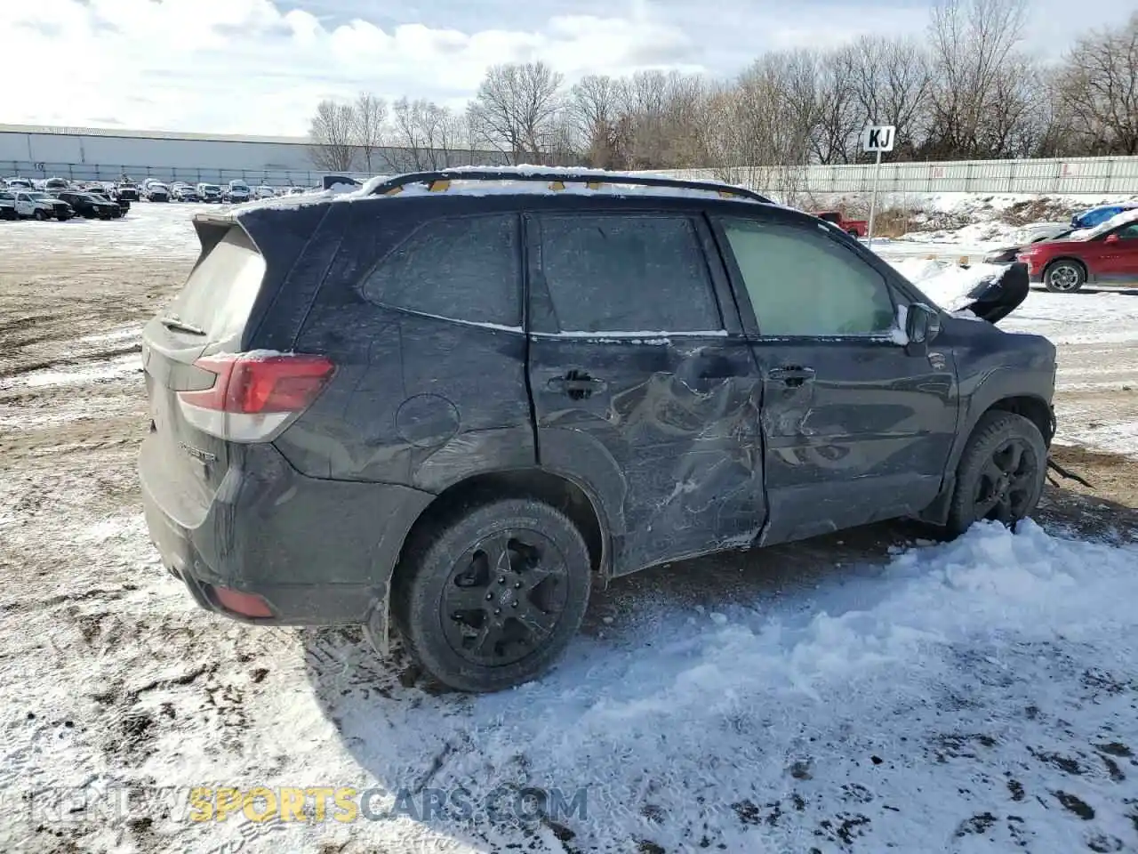 3 Photograph of a damaged car JF2SKAMC0PH424482 SUBARU FORESTER 2023