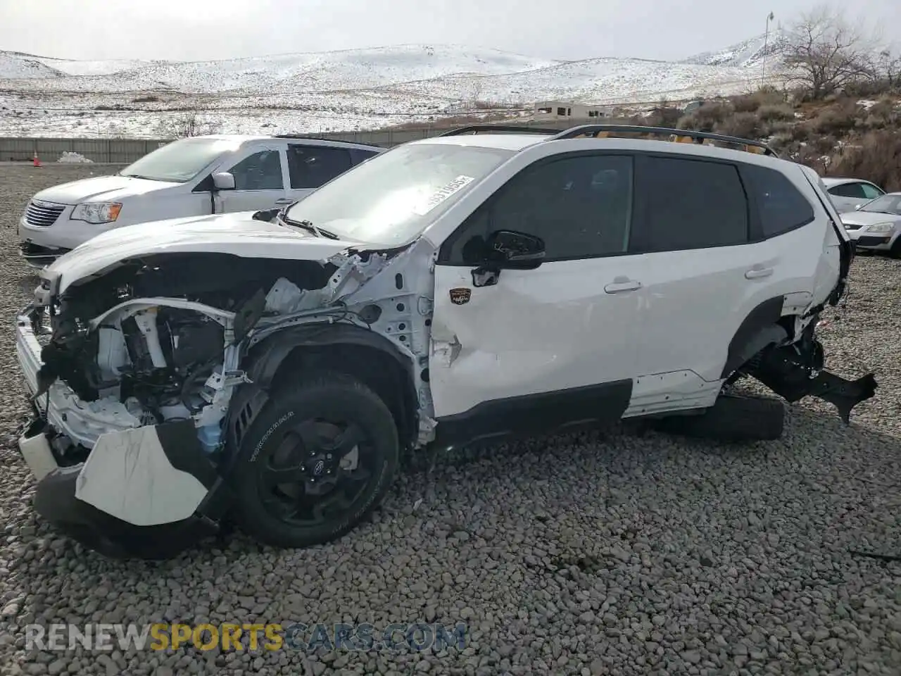 1 Фотография поврежденного автомобиля JF2SKAMC0PH427995 SUBARU FORESTER 2023