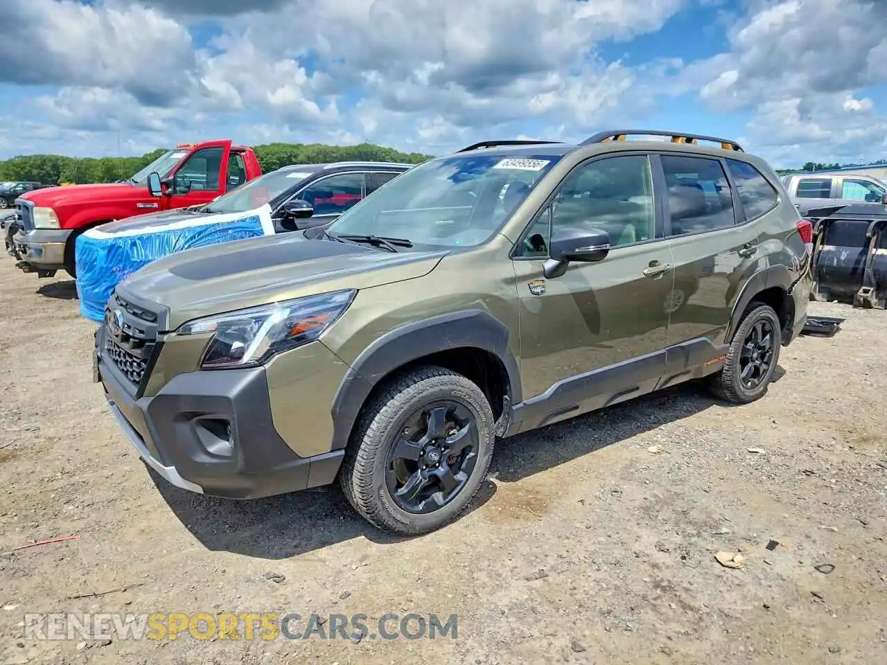 1 fotografías del automóvil dañado JF2SKAMC0PH469602 SUBARU FORESTER 2023
