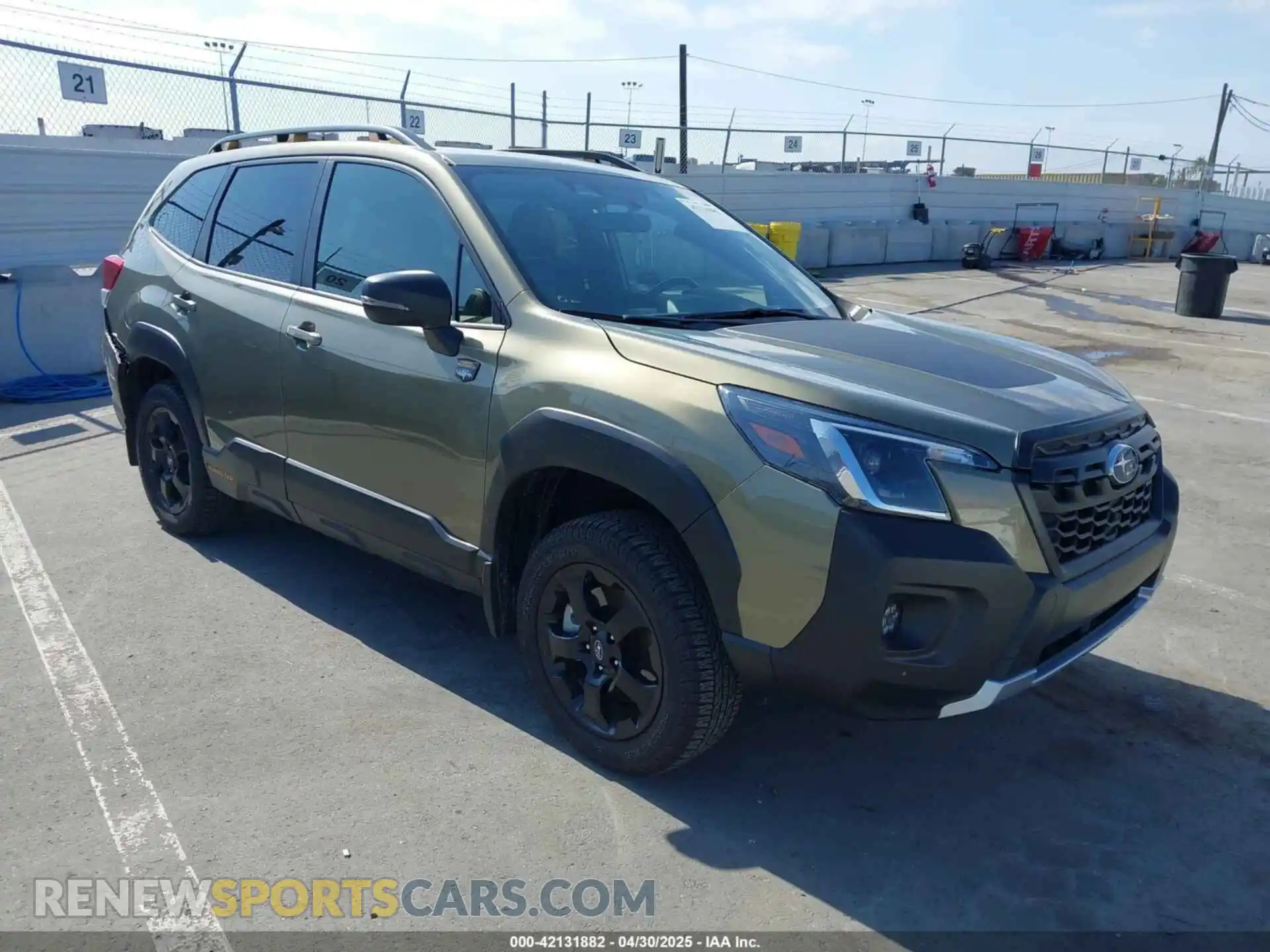 1 Photograph of a damaged car JF2SKAMC0PH531788 SUBARU FORESTER 2023
