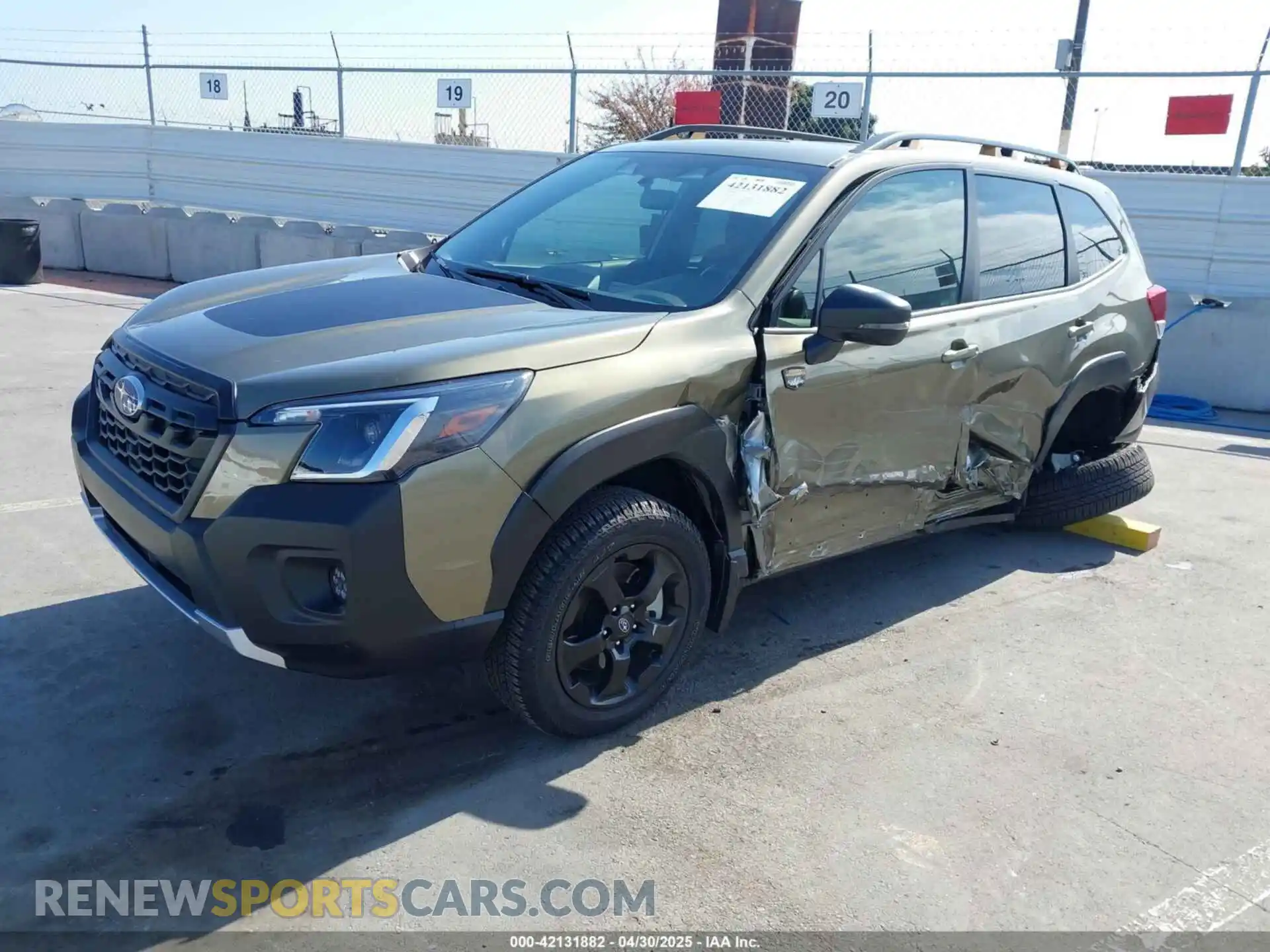 2 Photograph of a damaged car JF2SKAMC0PH531788 SUBARU FORESTER 2023