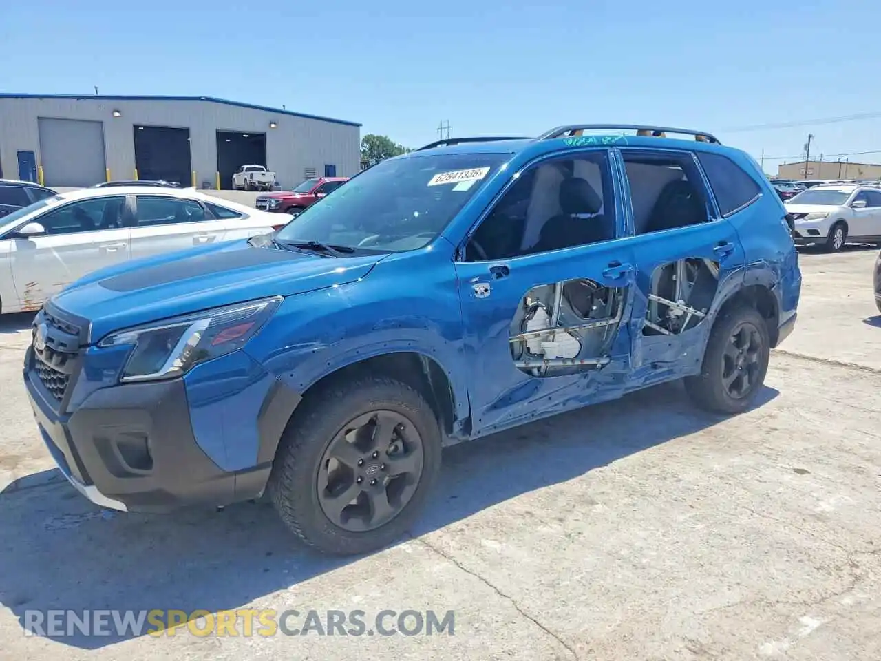 1 Photograph of a damaged car JF2SKAMC1PH415015 SUBARU FORESTER 2023