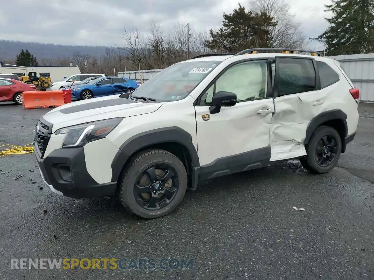 1 Photograph of a damaged car JF2SKAMC1PH431019 SUBARU FORESTER 2023
