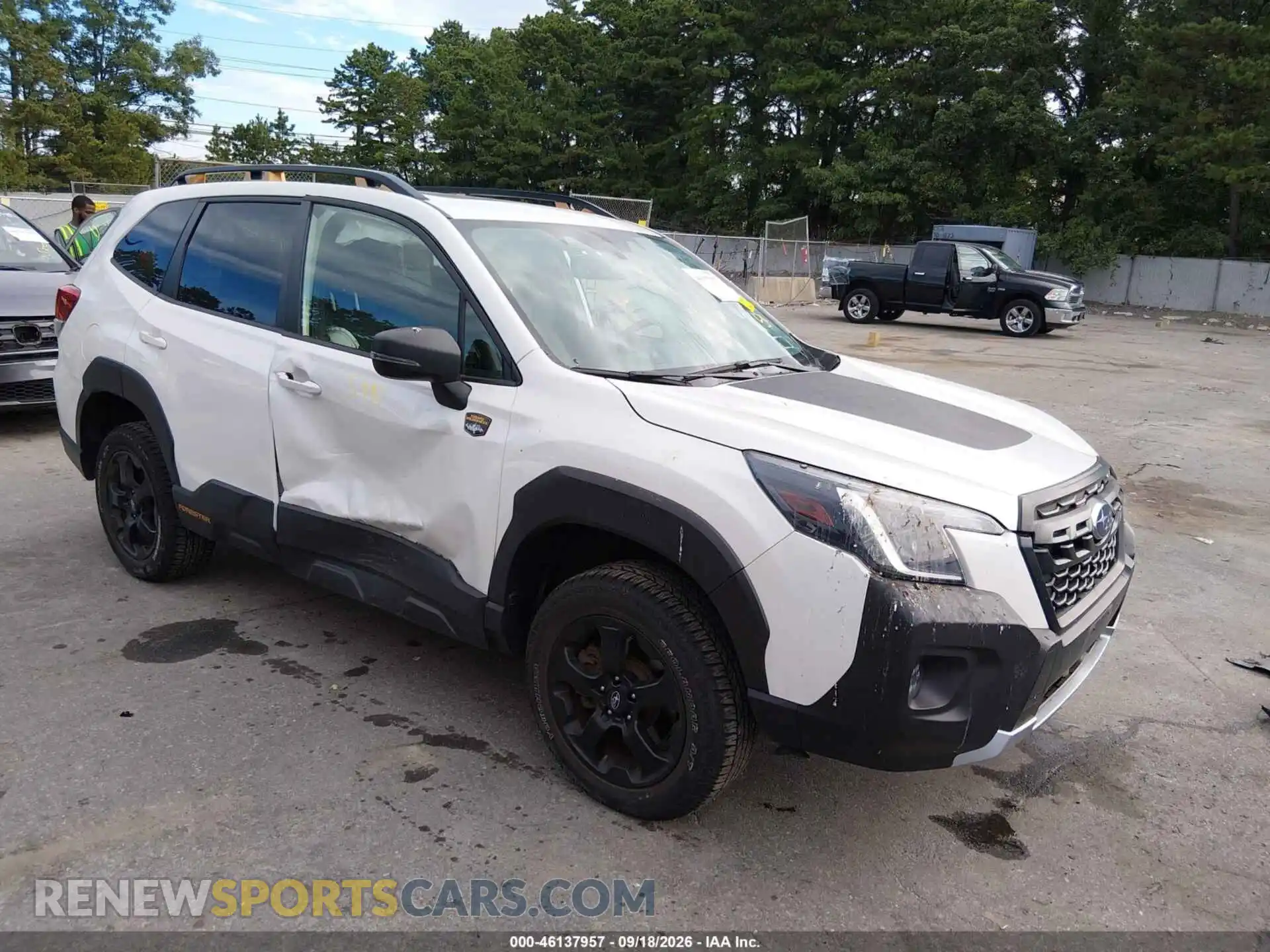 1 Photograph of a damaged car JF2SKAMC1PH516264 SUBARU FORESTER 2023